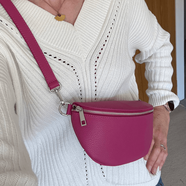 Italian Leather Sling Bags (Multiple Colour Options)