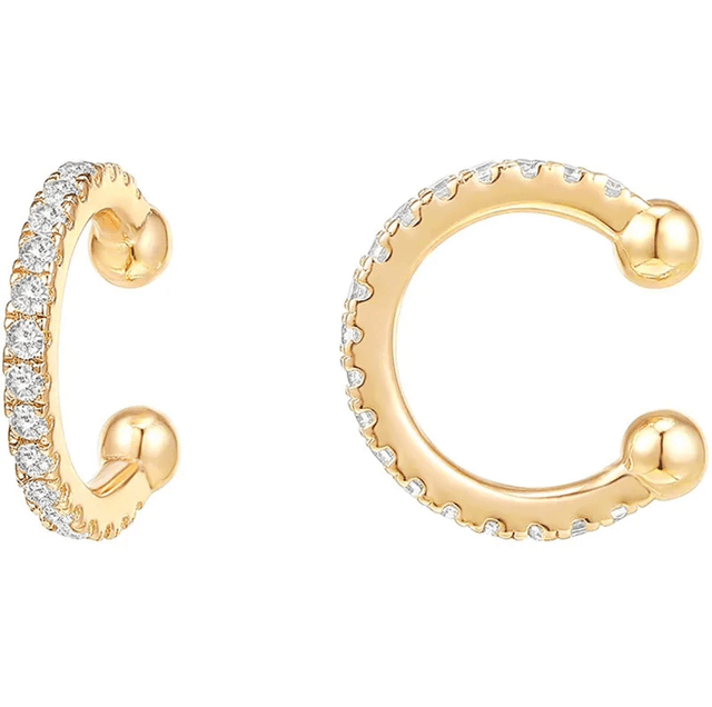 Sterling Silver Sparkle Ear Cuff