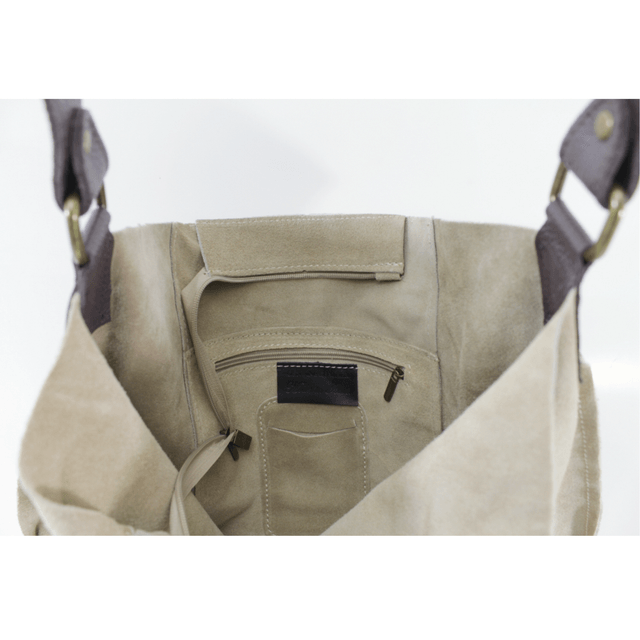 Italian Suede Leather Bucket Bag (Multiple Colour Options)