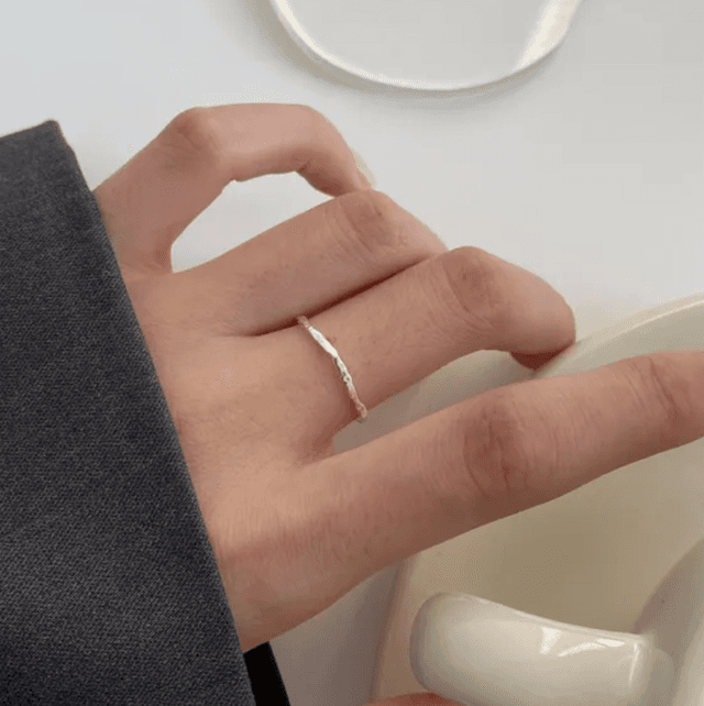 Delicate Sterling Silver Ring 